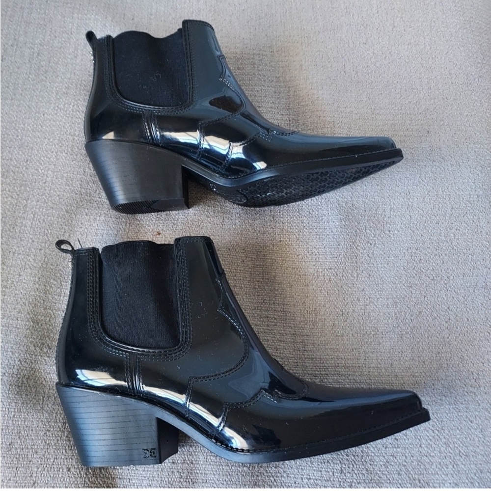 Sam Edelman Winona Western Rain Boots Sz 10